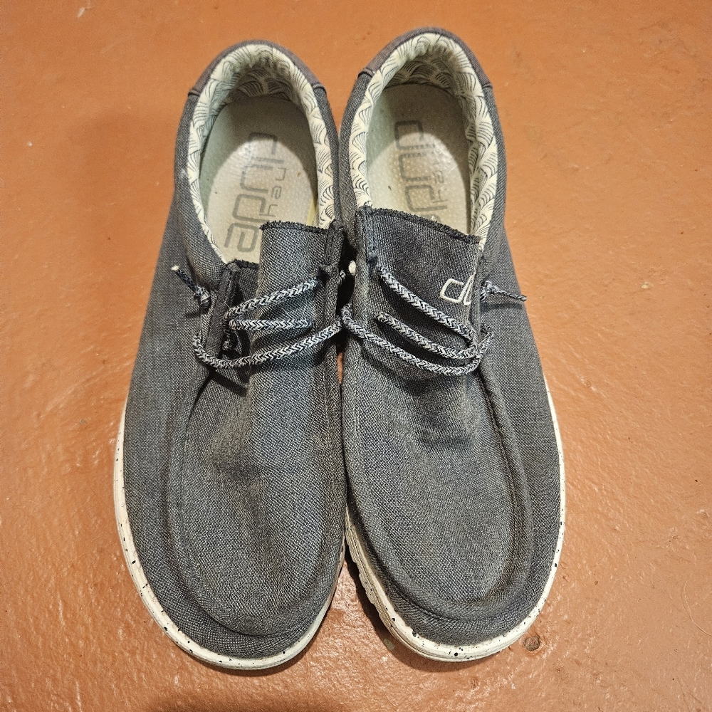 Hey dude brand loafer shoes slip on Men's size USA 12    EUR 45